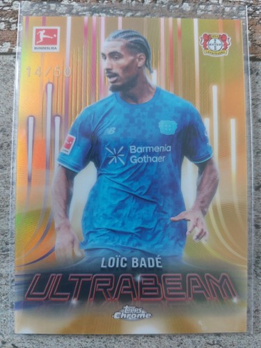 Loic bade topps chrome - bade,