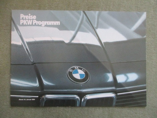 Bmw pkw 315 e21 316 - bmw,