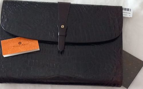 Neu aigner damen clutch leder - damen,