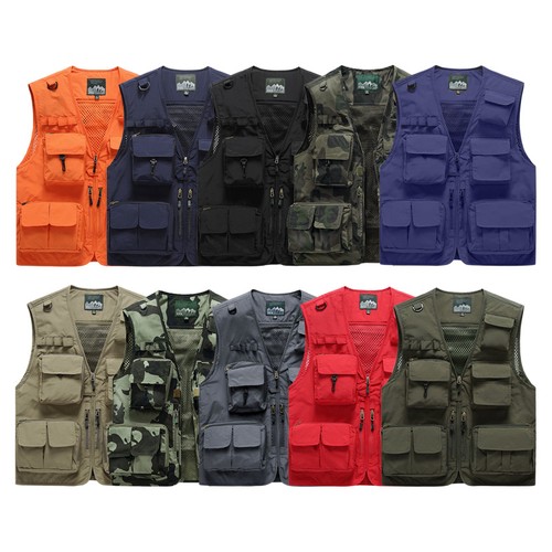 Herren safari weste - safari-weste, praktische