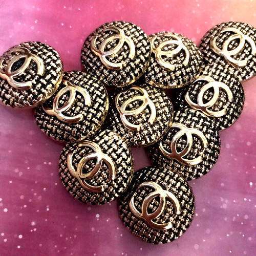 Vintage chanel knöpfe gold - vintage,