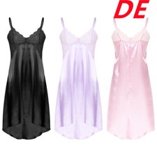 DE Herren Satin Sissy Kleid