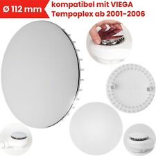 Abdeckhaube Duschabfluss Ø 112mm passend für Viega Tempoplex Dusche Deckel Haube
