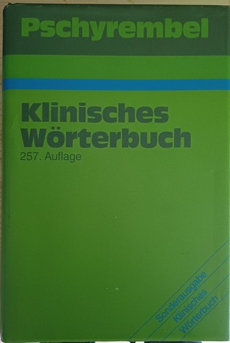 Pschyrembel klinisches - pschyrembel,,