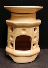 Keramik Duftöl Kachelofen Gelblich Beige