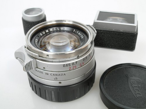 Leitz summilux 35mm chrom - f1,4,