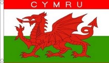 CYMRU FLAGGE 5' x 3' Welsh Red
