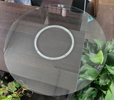 Großer Drehteller Glasplatte Glastisch Tischplatte