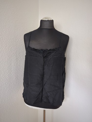Damen top schwarz - top,