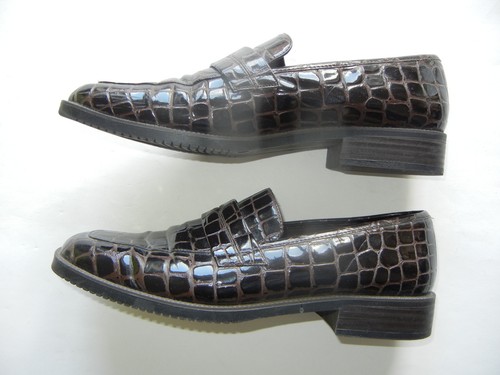 Damenschuhe kroko look - damenschuhe, kroko-look
