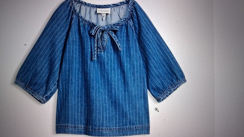 Jeans tunikablus blau - +,