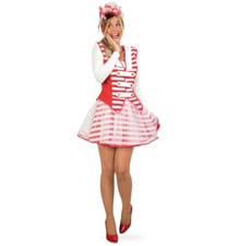 Rock rot-weiß mit Tüll Köln