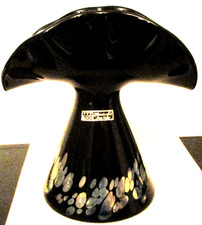 Eisch Vase schwarz m