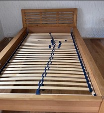 Holzbett 120x200 Massiv