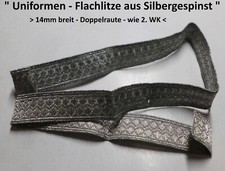 " Silberlitze -Tresse 14mm "  BW - 2. WK