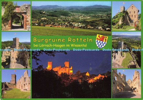 D149382 burgruine rotteln - burgruine, rotteln.