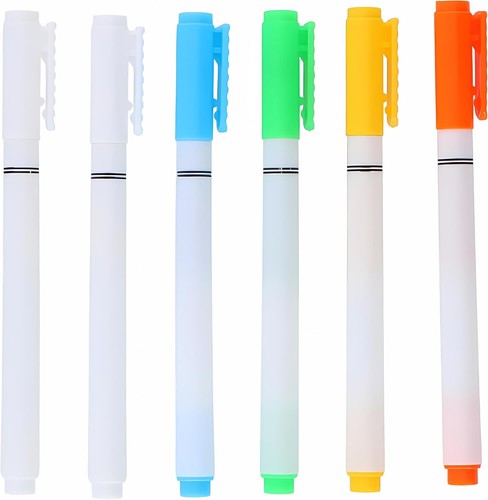 Kreidetafel marker set - 6x, kreidetafel-marker
