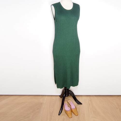 Hallhuber strick kleid - kleid, grün