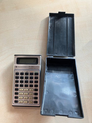 Texas instruments lcd - texas, ti-30