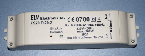 Elv fs20 di20 dimmer - di20-2,
