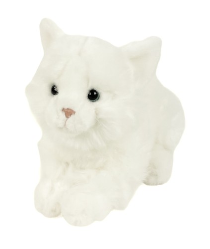 Kuscheltier katze wolke - katze, weiß
