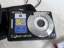 Sony Cybershot DSC-W40 in schwarz, gebraucht.