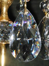 Große Kristall Strass Lampe Bleikristall Ersatz Anhänger Kronleuchter 10xSTK E