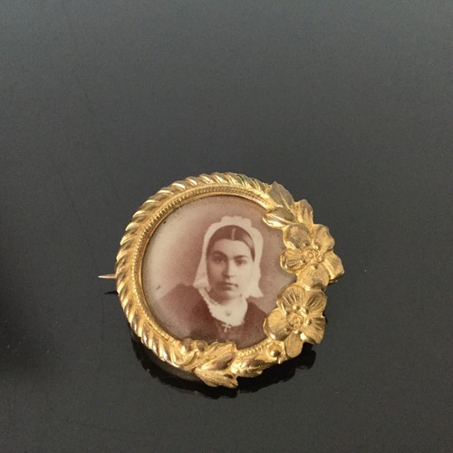 Brosche fotohalter 1900 - fotohalter,
