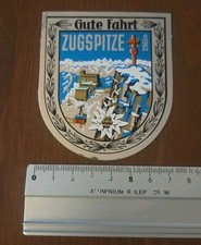 Souvenir-Aufkleber * Zugspitze