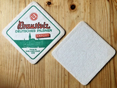 Bierdeckel ddr 1970er - bierdeckel,