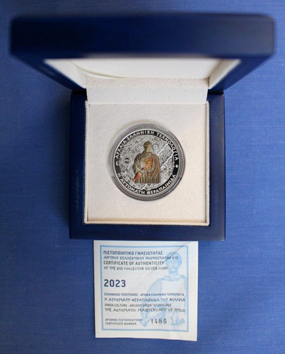 2023 griechenland silber 10 - silber, pp