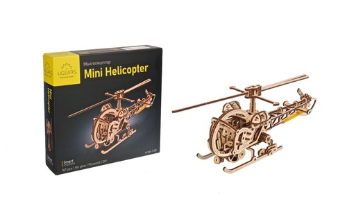 Ugears mini helicopter - ugears,