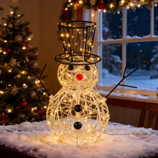 LED Schneemann 31cm 400 LEDs