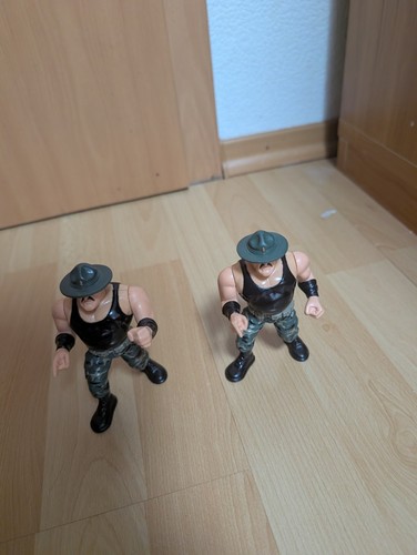 Wwf hasbro figuren sgt slauter - hasbro,