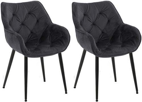 2er set stuhl tanna - stuhl, samt