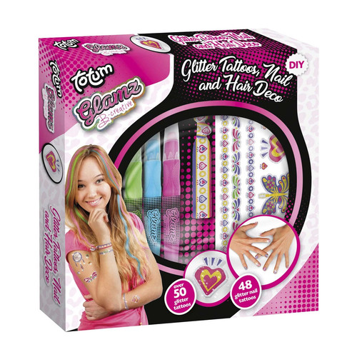 Totum glamz glitter tattoos - glitter, -tattoos