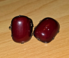 Bakelit Ring Kirsche Bernstein