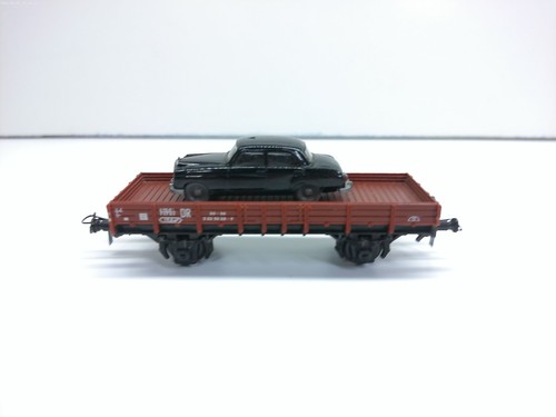 Piko h0flachwagen mit ladung - piko,