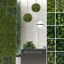 Pflanzenwand - Kunstpflanzen zur Wandmontage Wandgarten Künstliche Pflanzen Deko