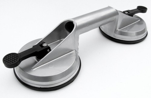 Aluminium doppelsaugheber - aluminium,