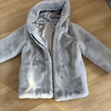 Fell Pelz Jacke Kurz, Hellgrau, Sehr Edel Gr.M/L, Kuschelig,3/4 Ärmel