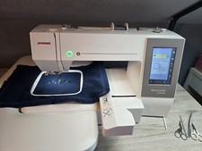 Eine Super STICKMASCHINE von Janome MemoryCraft550E