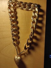 Unisex Halskette in Rosse  / Gold  übertrieben auffällig groß Rapper & Hip Hop