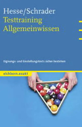 Testtraining allgemeinwissen - testtraining,