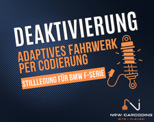 Deaktivierung / Stilllegung Adaptives M-Fahrwerk per Codierung (2VF für BMW F...
