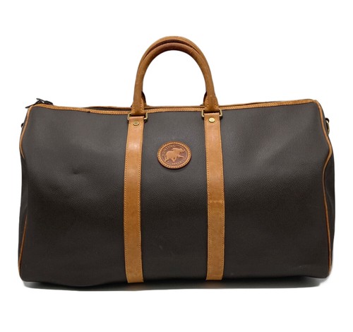 Hunting world boston bag braun - world,