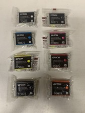 8 x Original Epson T0870-T0874