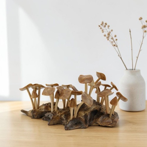 Holzpilze figur holzpilz - holzpilze,