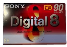SONY Digital 8, LP 90 8mm -