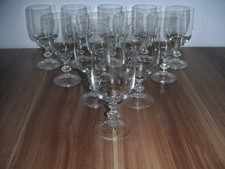 12x Weingläser Glas 150ml